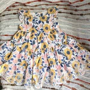Sunflower Floral Dress